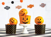 Load image into Gallery viewer, Jackolantern Food Cups (50 pcs)