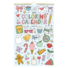 Load image into Gallery viewer, Color & Plan 2027 Spiral Hanging Wall Calendar
