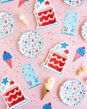 Load image into Gallery viewer, USA Stars Dinner Napkin