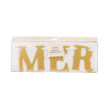 Load image into Gallery viewer, LUX1202 - Merry Christmas Glitter Chipboard Banner