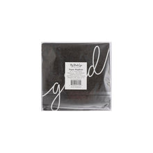 Load image into Gallery viewer, Script Grad Paper Cocktail Napkin