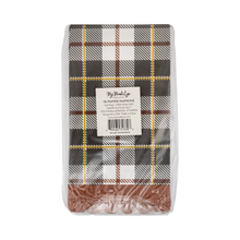 Load image into Gallery viewer, FAL1339 - Black Fall Plaid Dinner Napkin