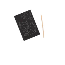 Load image into Gallery viewer, Mini Scratch & Scribble Art Kit: Cutie Cats