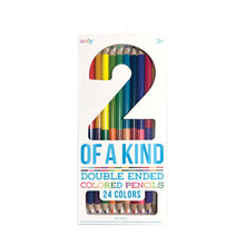 Load image into Gallery viewer, 2 Of A Kind: Double-Ended Colored Pencils