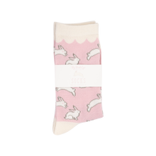 Load image into Gallery viewer, SBN1050 - Sweet Bunnies Socks: Adult Large