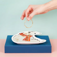 Load image into Gallery viewer, Winter Wilderland Christmas Shaped Dish