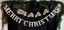 Load image into Gallery viewer, LUX1202 - Merry Christmas Glitter Chipboard Banner