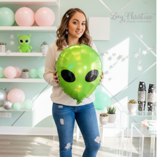 Load image into Gallery viewer, Alien Foil Balloon – Space, Sci-Fi & Outer Galaxy Party