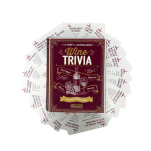 Load image into Gallery viewer, The Art of Mixology Wine Trivia Cards