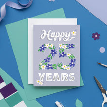 Load image into Gallery viewer, Happy 25 Years Card – Silver Anniversary
