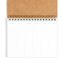 Load image into Gallery viewer, Undated Spiral Weekly Planner