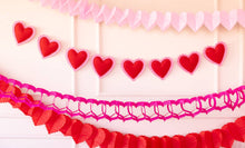 Load image into Gallery viewer, Triple Heart Tissue Garland