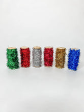 Load image into Gallery viewer, Christmas Tinsel - 6 Colors: Blue