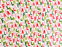 Load image into Gallery viewer, Jolly Christmas Wrapping Paper Collection - Set of 3 Papers