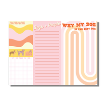 Load image into Gallery viewer, Dog Lovers Notepad (funny, gift )
