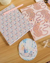 Load image into Gallery viewer, Rainbow Disco Ball Reusable Chipboard Coasters