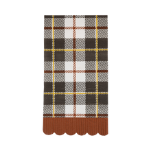 Load image into Gallery viewer, FAL1339 - Black Fall Plaid Dinner Napkin