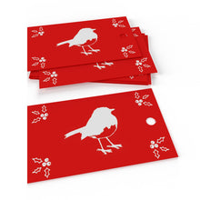 Load image into Gallery viewer, Christmas Scandi Robins Wrapping Paper