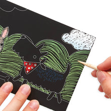 Load image into Gallery viewer, Mini Scratch & Scribble Art Kit: Playful Pups