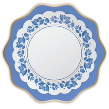 Load image into Gallery viewer, BELLE BLUE ELEGANT FLORAL DINNER PLATES