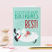 Load image into Gallery viewer, Birthday Sausage Dog | Animal Birthday Card | Kids Greeting