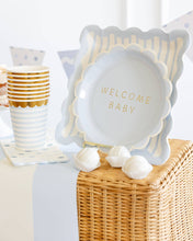 Load image into Gallery viewer, Blue Striped 10" Plate