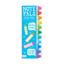Load image into Gallery viewer, Note Pals Sticky Tabs - Rainbow Crayons
