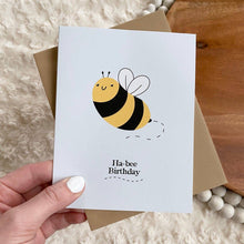 Load image into Gallery viewer, "Ha-Bee Birthday" Greeting Card