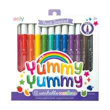 Load image into Gallery viewer, Yummy Yummy Scented Markers - Set of 12