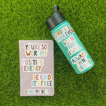 Load image into Gallery viewer, Be Kind, It's Free Positivity Lettering Sticker