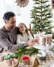 Load image into Gallery viewer, GBD1121 - Gingerbread Checked Table Runner