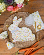 Load image into Gallery viewer, Floral Bunny Plate