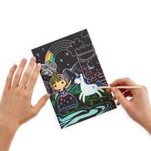 Load image into Gallery viewer, Scratch & Scribble Art Kit: Princess Garden