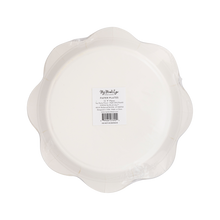 Load image into Gallery viewer, PLTEA40 - Tea Party Scalloped Round Paper Plate
