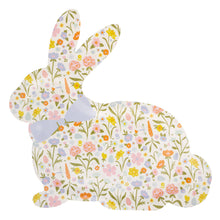 Load image into Gallery viewer, Floral Bunny Plate