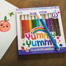 Load image into Gallery viewer, Yummy Yummy Scented Markers - Set of 12