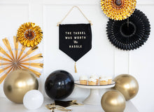 Load image into Gallery viewer, Gold and White Party Fan Set