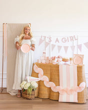 Load image into Gallery viewer, Welcome Baby Pink Plate