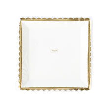Load image into Gallery viewer, Gold Ruffle Edge Plate