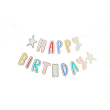 Load image into Gallery viewer, Colorful HAPPY BIRTHDAY Banner