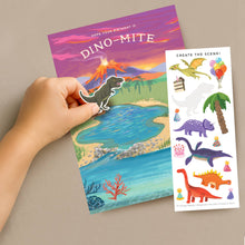Load image into Gallery viewer, Sticker Scene Card - Dinosaur Birthday