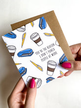 Load image into Gallery viewer, Funny Coworker Appreciation Card Thank You Greeting Card