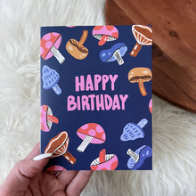 Load image into Gallery viewer, "Happy Birthday" Mushroom Card