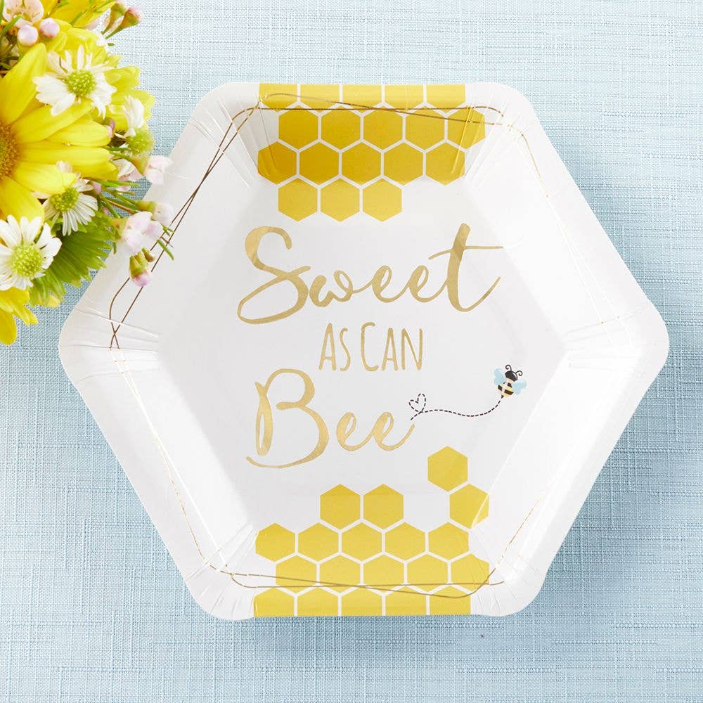 Sweet as Can Bee Dessert Plates