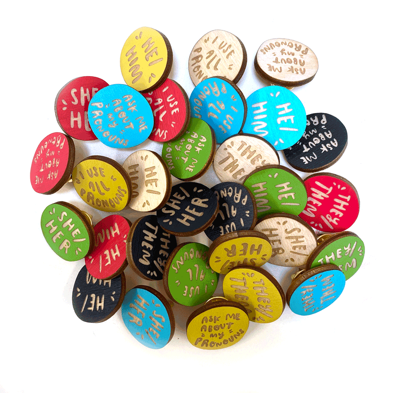 Mix & Match Button Pins Your Pick Cute Button Pin Gift -  Norway