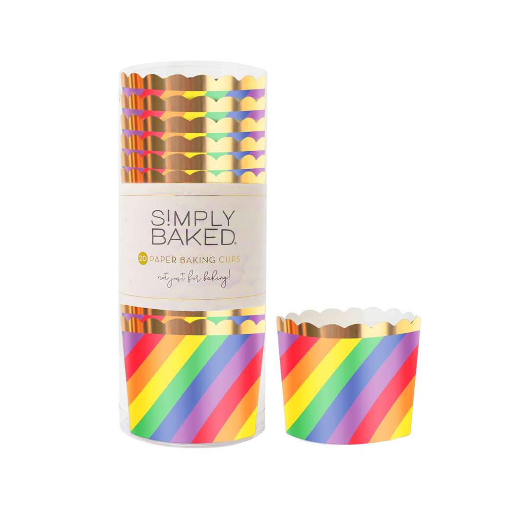 Baking Cups Rainbow