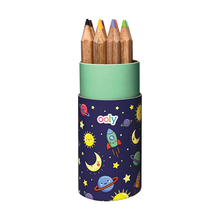 Load image into Gallery viewer, Draw 'n' Doodle Mini Colored Pencils + Sharpener - Set of 12: NAVY