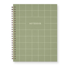 Load image into Gallery viewer, Grid Journal: Lined Notebook: Aloe