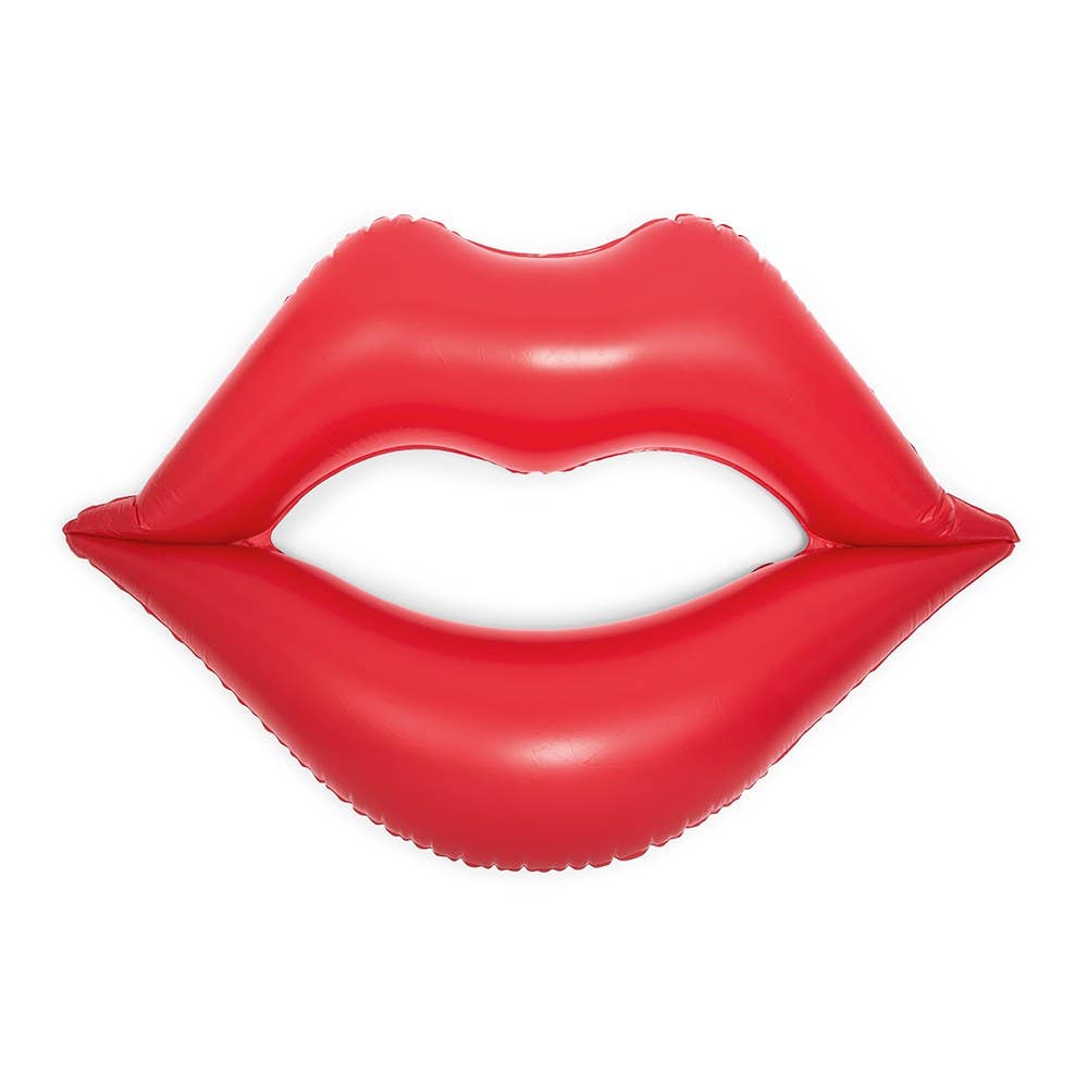 Red Lips Giant Inflatable Pool Float Toy