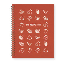 Load image into Gallery viewer, Fruit Grid Recipe Book: Canyon Cover | White Ink